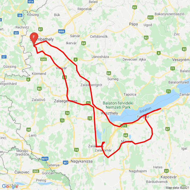 Nome della gita: 20210603_071923<br>Motorista: Stifter Attila<br>Partenza: 2021.06.03.<br>Distanza: 353.216 km<br>Velocità media: 63 km/h<br> 20210603_071923