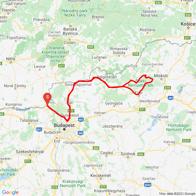 Nom du voyage: 20210612_halacska<br>Motard: ÁkiBoy<br>Départ: 2021.06.12.<br>Distance: 506.318 km<br>Vitesse moyenne: 57 km/h<br> 20210612_halacska