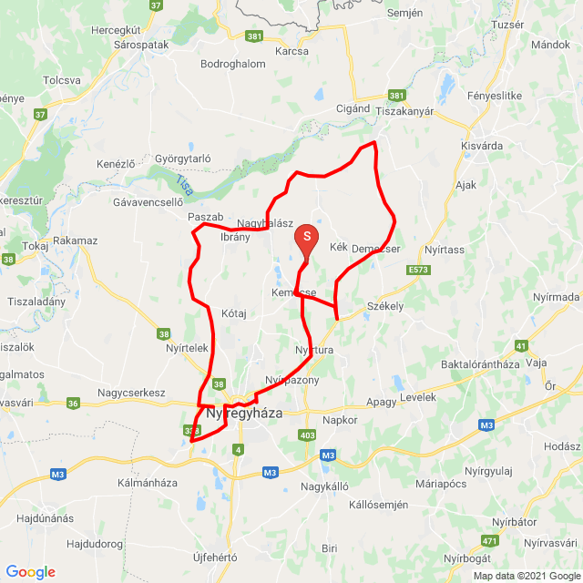 Nom du voyage: 20210723_175541<br>Motard: Soós Sándor<br>Départ: 2021.07.23.<br>Distance: 129.145 km<br>Vitesse moyenne: 69 km/h<br> 20210723_175541