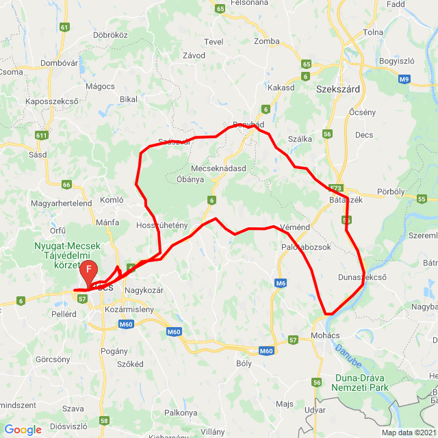 Nom du voyage: 20210723_172451<br>Motard: Gábor Fülöpp<br>Départ: 2021.07.23.<br>Distance: 171.682 km<br>Vitesse moyenne: 74 km/h<br> 20210723_172451