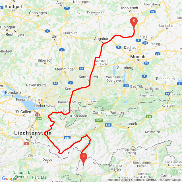 Nom du voyage: 20210723 Deitsche tour<br>Motard: Kánya Péter<br>Départ: 2021.07.23.<br>Distance: 447.331 km<br>Vitesse moyenne: 66 km/h<br> 20210723 Deitsche tour