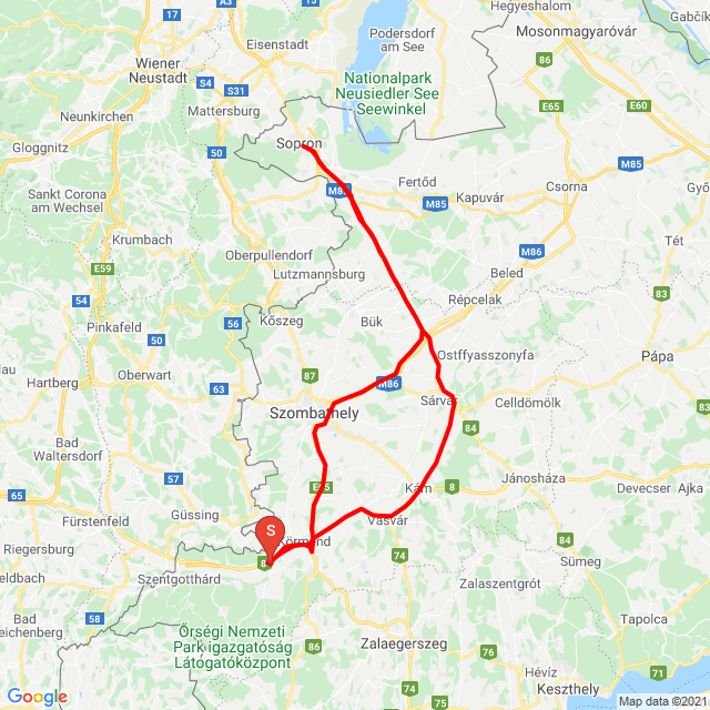 Name of route: 20210803_130304<br>Biker's name: Róbert Király<br>Start: 2021.08.03.<br>Distance: 225.422 km<br>Average speed: 62 km/h<br> 20210803_130304