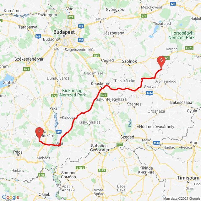 Nome della gita: 20210802_Mőcsény<br>Motorista: Zoli74<br>Partenza: 2021.08.02.<br>Distanza: 238.473 km<br>Velocità media: 69 km/h<br> 20210802_Mőcsény
