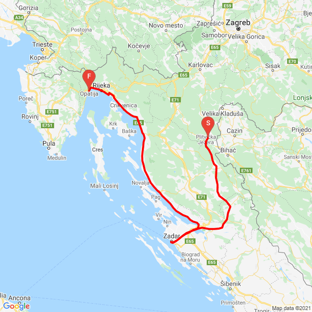 LOSINJ 2. Day Zadar/Opatija