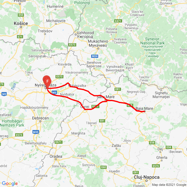 20210912_Ny. - Csenger - Nagybánya - Szatmárnémeti - Nagykároly - Vállaj - Nyh. 