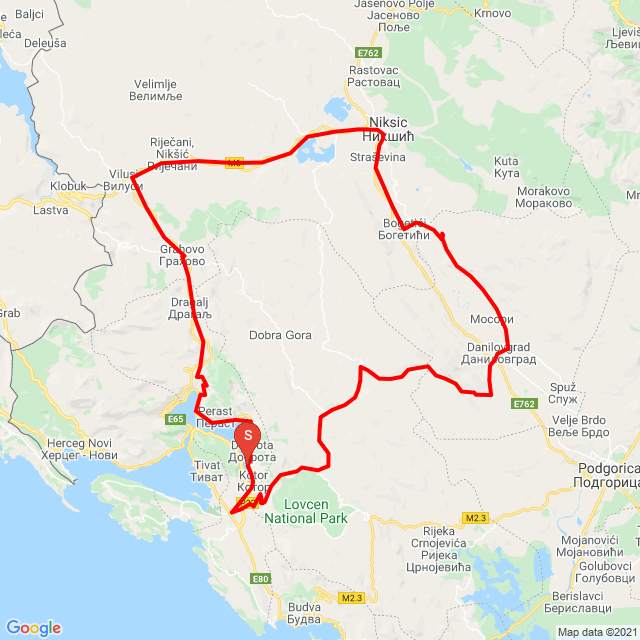 Kotor-Ostrog-Kotor
