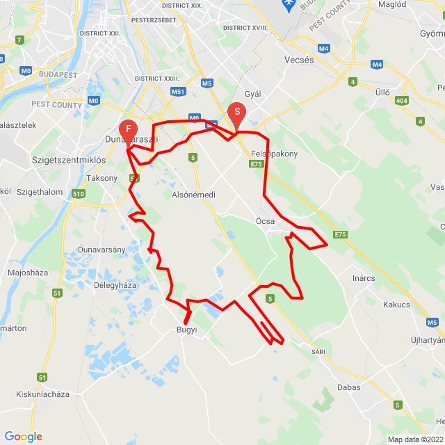 Nome della gita: 20220205_095322<br>Motorista: Barna Attila<br>Partenza: 2022.02.05.<br>Distanza: 103.318 km<br>Velocità media: 36 km/h<br> 20220205_095322