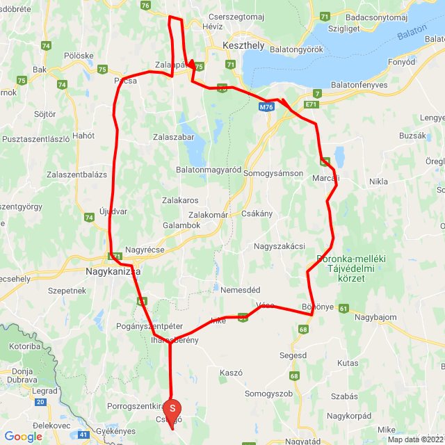 Nome della gita: 20220206_092126<br>Motorista: Szabó József<br>Partenza: 2022.02.06.<br>Distanza: 191.667 km<br>Velocità media: 70 km/h<br> 20220206_092126