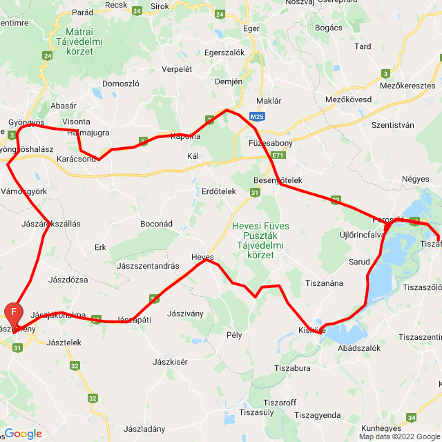 Name of route: 20220327_095444<br>Biker's name: Antal Zoltán<br>Start: 2022.03.27.<br>Distance: 210.641 km<br>Average speed: 80 km/h<br> 20220327_095444
