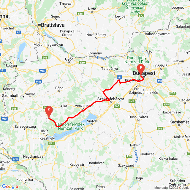 Nome della gita: danibuli vissza<br>Motorista: Viktor Szeles<br>Partenza: 2022.05.01.<br>Distanza: 206.774 km<br>Velocità media: 90 km/h<br> danibuli vissza