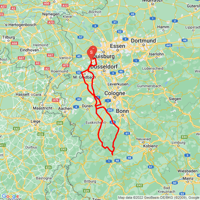 Schöne Tour in die Eifel