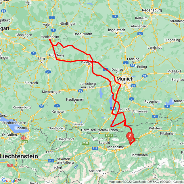 Nom du voyage: 20220618_065912<br>Motard: Powerslave<br>Départ: 2022.06.18.<br>Distance: 574.878 km<br>Vitesse moyenne: 71 km/h<br> 20220618_065912