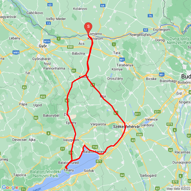 Nom du voyage: 20220619_125558<br>Motard: Fücsök Gábor<br>Départ: 2022.06.19.<br>Distance: 260.341 km<br>Vitesse moyenne: 64 km/h<br> 20220619_125558