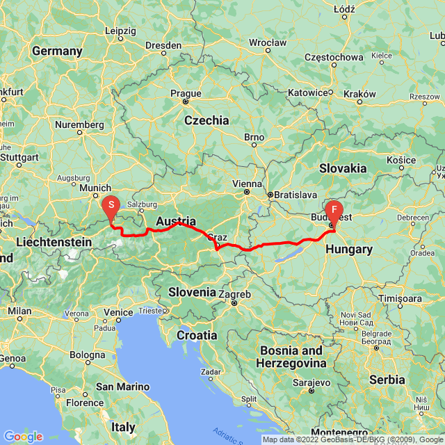 20220720 Ausztria  Tirolból haza.