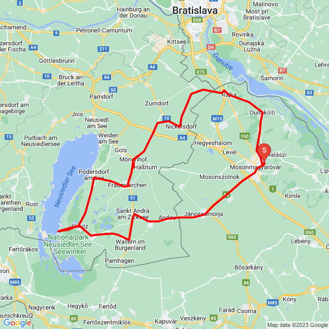 Útvonal neve: MG 032 FERTŐ ZUNDORF 2022 10 18<br>Motoros: Zeta~Go<br>Indulás: 2022.10.18.<br>Távolság: 144.25 km<br>Átlagsebesség: 54 km/h<br> MG 032 FERTŐ ZUNDORF 2022 10 18