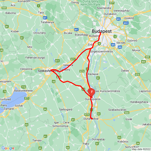 Útvonal neve: 20221018_092509<br>Motoros: Balogh Dávid<br>Indulás: 2022.10.18.<br>Távolság: 228.742 km<br>Átlagsebesség: 73 km/h<br> 20221018_092509