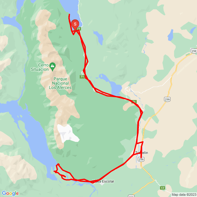 Nome della gita: trevelin,represa futaleufu y regreso al camping los maitenes<br>Motorista: pablo eiriz<br>Partenza: 2023.02.18.<br>Distanza: 122.834 km<br>Velocità media: 40 km/h<br> trevelin,represa futaleufu y regreso al camping los maitenes