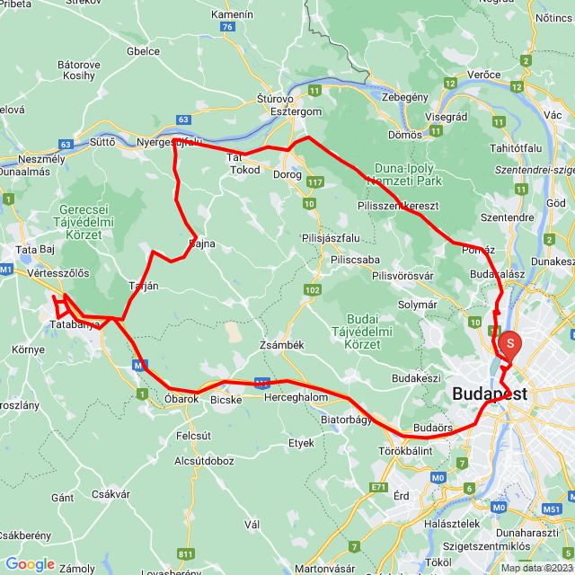 Name of route: 20230511_104748<br>Biker's name: Gábor Tóth<br>Start: 2023.05.11.<br>Distance: 178.181 km<br>Average speed: 63 km/h<br> 20230511_104748