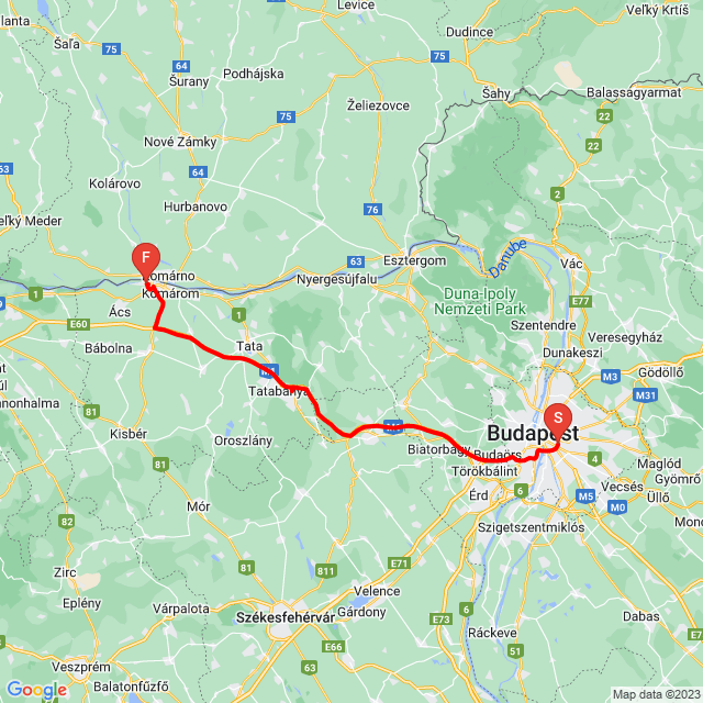 Name of route: 20230317_154223<br>Biker's name: Kovács Sándor<br>Start: 2023.03.17.<br>Distance: 101.7 km<br>Average speed: 105 km/h<br> 20230317_154223