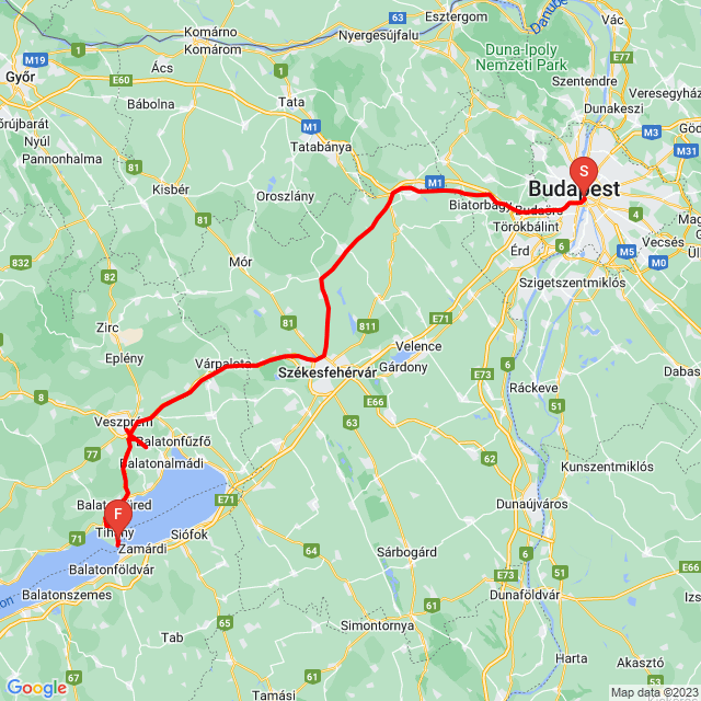 Name of route: Eszti oda <br>Biker's name: János Uhrin<br>Start: 2023.05.27.<br>Distance: 163.9 km<br>Average speed: 69 km/h<br> Eszti oda