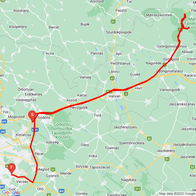 Name of route: 20230506_121323<br>Biker's name: Mezei Ákos<br>Start: 2023.05.06.<br>Distance: 221.45 km<br>Average speed: 90 km/h<br> 20230506_121323
