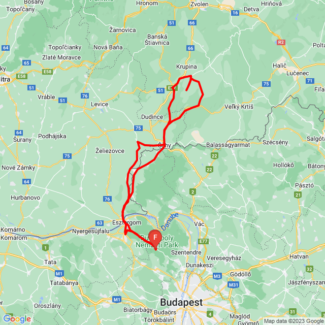 Nom du voyage: 20230618_085912<br>Motard: Zsolt Szabó<br>Départ: 2023.06.18.<br>Distance: 228.359 km<br>Vitesse moyenne: 74 km/h<br> 20230618_085912