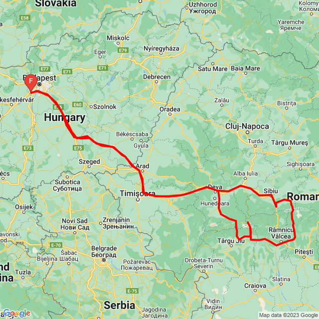 Nom du voyage: M_Fogaras_2023<br>Motard: Peter Fusi<br>Départ: 2023.09.08.<br>Distance: 1566.22 km<br>Vitesse moyenne: 65 km/h<br> M_Fogaras_2023