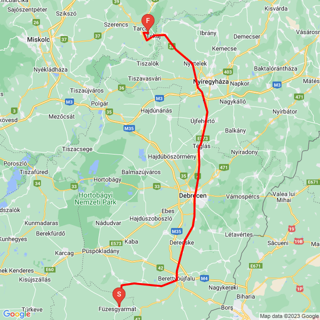 Nom du voyage: 20230911_095518<br>Motard: Vida János<br>Départ: 2023.09.11.<br>Distance: 170.386 km<br>Vitesse moyenne: 70 km/h<br> 20230911_095518