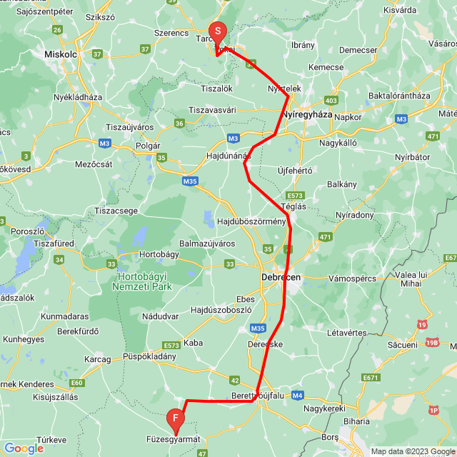 Nom du voyage: 20230911_132625<br>Motard: Vida János<br>Départ: 2023.09.11.<br>Distance: 184.091 km<br>Vitesse moyenne: 69 km/h<br> 20230911_132625