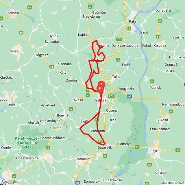 Name of route: 20230813_163820<br>Biker's name: Tamás Barna<br>Start: 2023.08.13.<br>Distance: 124.996 km<br>Average speed: 62 km/h<br> 20230813_163820