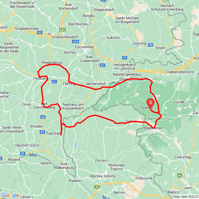 Nome della gita: 20230915_Szalafő-Riegersburg Zottner Csoki-Szalafő<br>Motorista: Tamás Mulady<br>Partenza: 2023.09.15.<br>Distanza: 155.087 km<br>Velocità media: 59 km/h<br> 20230915_Szalafő-Riegersburg Zottner Csoki-Szalafő