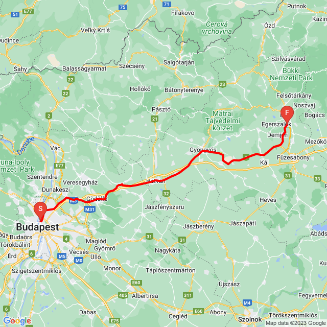 Name of route: 20230916_102142<br>Biker's name: Yazee<br>Start: 2023.09.16.<br>Distance: 131.164 km<br>Average speed: 66 km/h<br> 20230916_102142