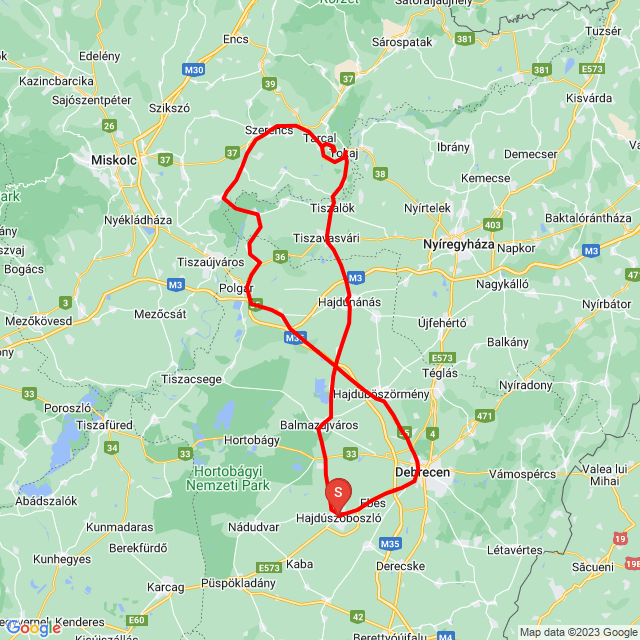 Name of route: 8. túra '23<br>Biker's name: Hullár Gusztáv<br>Start: 2023.10.07.<br>Distance: 237.329 km<br>Average speed: 65 km/h<br> 8. túra