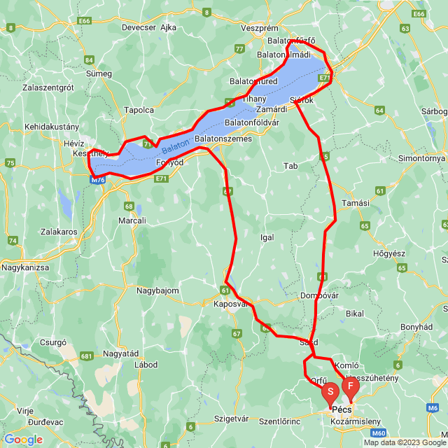 Nom du voyage: 20231007_092545<br>Motard: Gradi72<br>Départ: 2023.10.07.<br>Distance: 401.086 km<br>Vitesse moyenne: 79 km/h<br> 20231007_092545