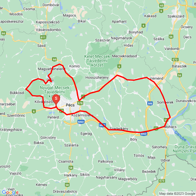 Nom du voyage: 20231007_135835<br>Motard: Norbert<br>Départ: 2023.10.07.<br>Distance: 155.776 km<br>Vitesse moyenne: 80 km/h<br> 20231007_135835