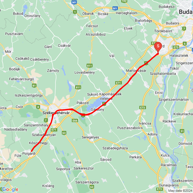 Nome della gita: motorosbörze<br>Motorista: Karalyos Sandor<br>Partenza: 2024.03.24.<br>Distanza: 121.186 km<br>Velocità media: 56 km/h<br> motorosbörze