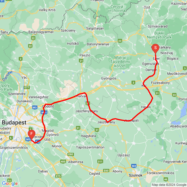 Name of route: 20240324_164609<br>Biker's name: Mate Attila<br>Start: 2024.03.24.<br>Distance: 176.362 km<br>Average speed: 87 km/h<br> 20240324_164609