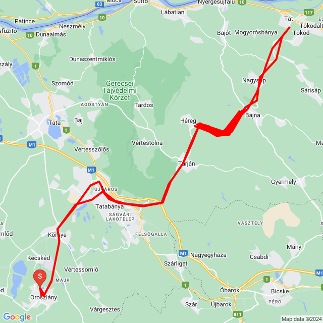 Name of route: 20240401_161037<br>Biker's name: Takács Richárd<br>Start: 2024.04.01.<br>Distance: 208.548 km<br>Average speed: 100 km/h<br> 20240401_161037