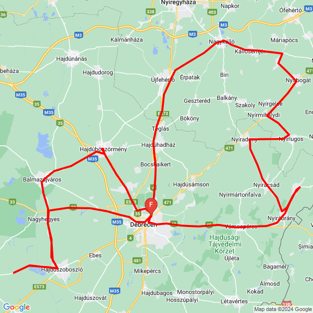 Name of route: 20240407_093527<br>Biker's name: Szabó István<br>Start: 2024.04.07.<br>Distance: 269.339 km<br>Average speed: 65 km/h<br> 20240407_093527