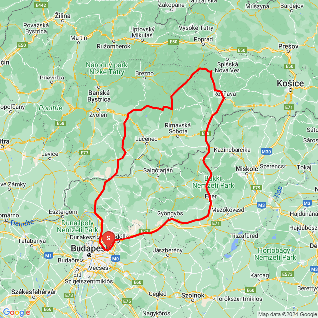 Nom du voyage: 20240413_090748<br>Motard: Gazsixx<br>Départ: 2024.04.13.<br>Distance: 518.924 km<br>Vitesse moyenne: 80 km/h<br> 20240413_090748