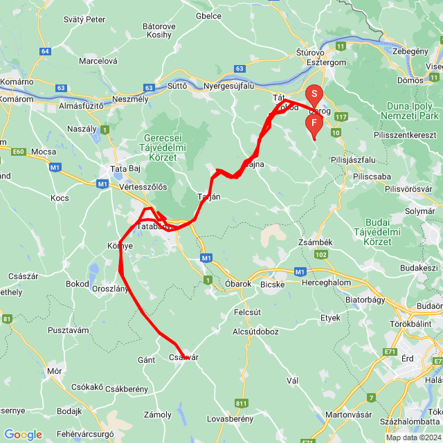 Nom du voyage: 20240413_112754<br>Motard: Peti_TDM900A<br>Départ: 2024.04.13.<br>Distance: 200.792 km<br>Vitesse moyenne: 77 km/h<br> 20240413_112754
