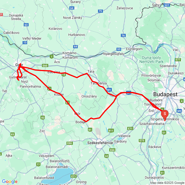 Name of route: 20240511_Triumph<br>Biker's name: Robi<br>Start: 2024.05.11.<br>Distance: 350.353 km<br>Average speed: 59 km/h<br> 20240511_Triumph