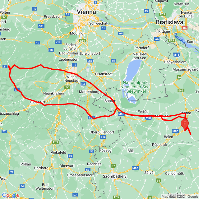 Name of route: 20240511_095617<br>Biker's name: Lengyel Oszkár<br>Start: 2024.05.11.<br>Distance: 346.767 km<br>Average speed: 63 km/h<br> 20240511_095617