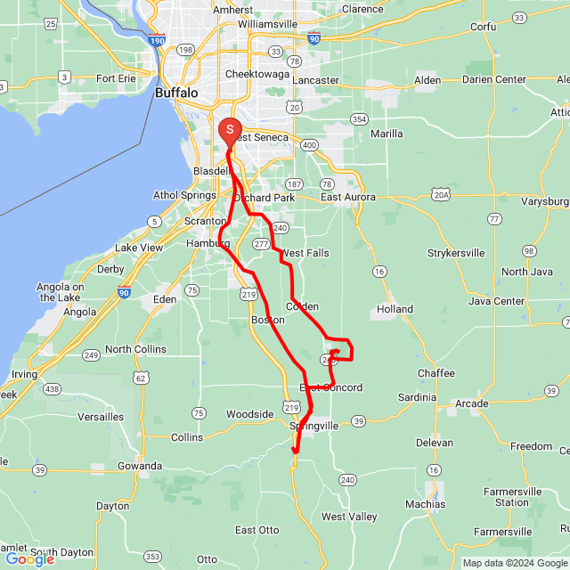Name of route: Mary and Daryl<br>Biker's name: Duane Hahn<br>Start: 2024.05.18.<br>Distance: 106.977 km<br>Average speed: 60 km/h<br> Mary and Daryl