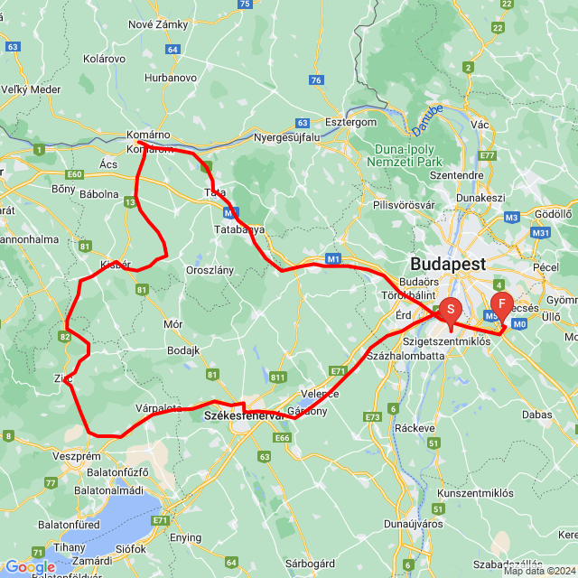Name of route: 20240512_091122<br>Biker's name: Tamás Kovács<br>Start: 2024.05.12.<br>Distance: 326.188 km<br>Average speed: 74 km/h<br> 20240512_091122