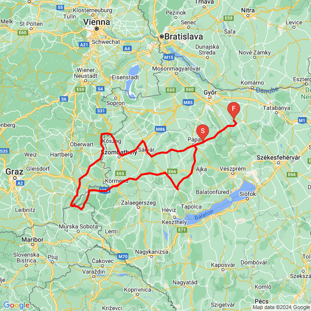 Name of route: 20240518_100720<br>Biker's name: Roland Bazsó<br>Start: 2024.05.18.<br>Distance: 448.662 km<br>Average speed: 71 km/h<br> 20240518_100720