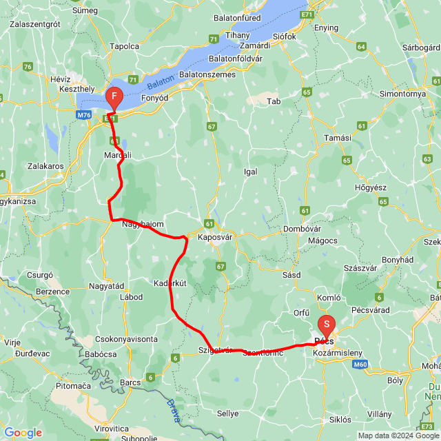 Name of route: 20240518_092601<br>Biker's name: Kiss Csaba<br>Start: 2024.05.18.<br>Distance: 141.485 km<br>Average speed: 67 km/h<br> 20240518_092601
