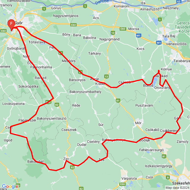 Name of route: 20240519_idei első zötyögés<br>Biker's name: Horváth Zoltán<br>Start: 2024.05.19.<br>Distance: 248.298 km<br>Average speed: 78 km/h<br> 20240519_idei első zötyögés