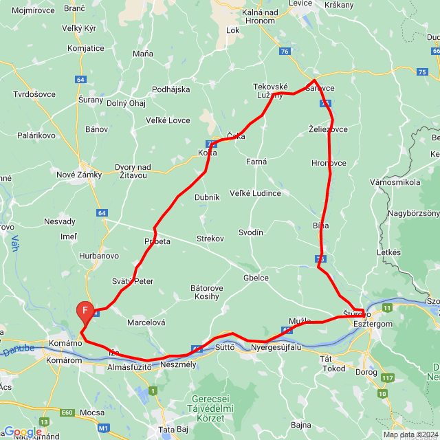 Name of route: 20240519_121445<br>Biker's name: Turányi Viktor<br>Start: 2024.05.19.<br>Distance: 144.698 km<br>Average speed: 70 km/h<br> 20240519_121445