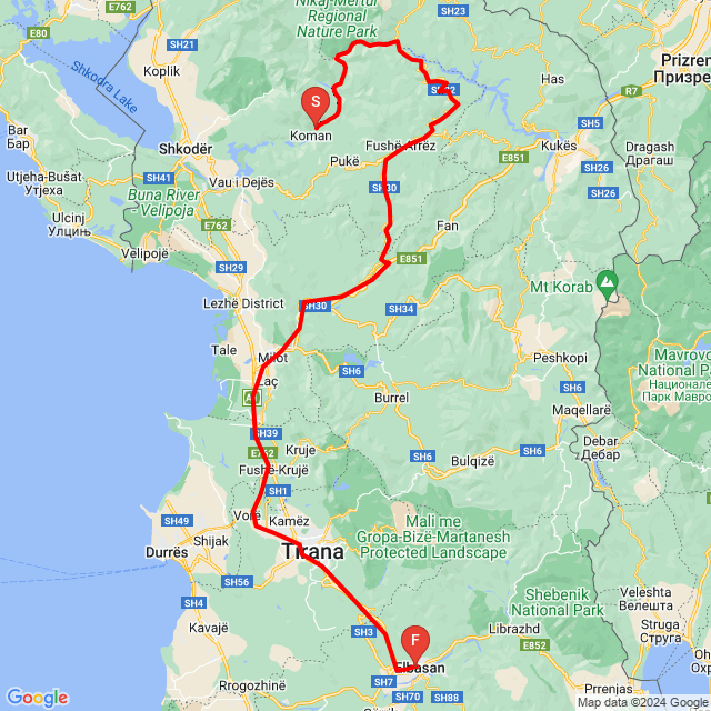 Nome della gita: 20230808 Albán túra 3. nap<br>Motorista: György Gábor<br>Partenza: 2023.08.08.<br>Distanza: 281.932 km<br>Velocità media: 40 km/h<br> 20230808 Albán túra 3. nap